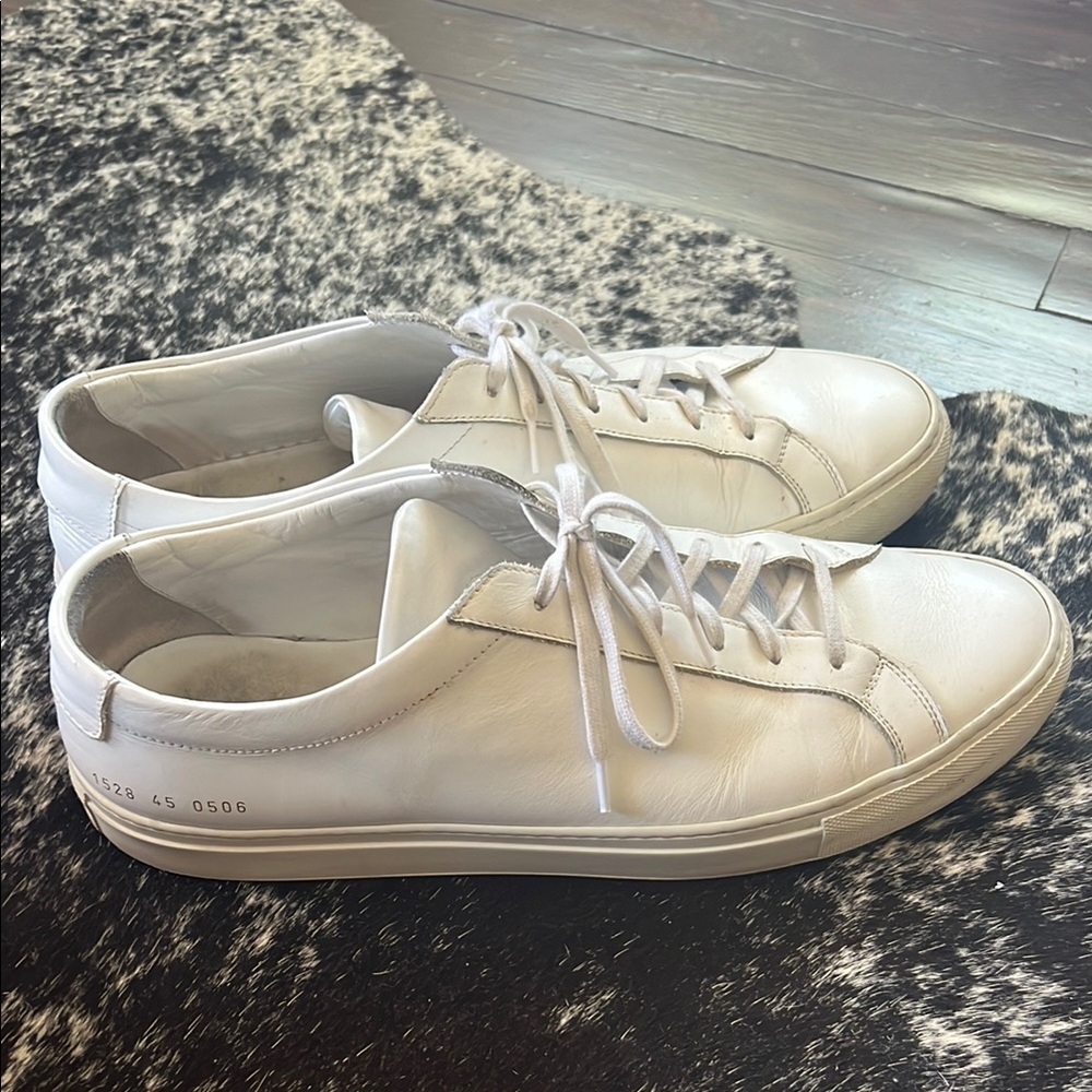 Common Projects - White Leather Sneakers